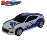 AGM Subaru Brz white/Blue No99 1/43