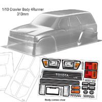 Bodyworx CB034 Body Toyota 4 Runner 313mm 1/10th Crawler