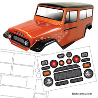 Bodyworx Body FJ Landcruiser (1970)   1/10th Crawler