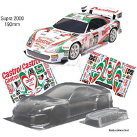 Bodyworx Body Supra 2000 Castrol 1/10th 190mm