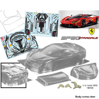 Bodyworx Body Ferrari SF90 1/10th 190mm