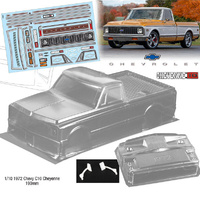Bodyworx Body Checy C10 Cheyenne 1972 1/10th 190mm