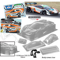 Bodyworx Body McLaren 720S GT3 1/10th 190mm
