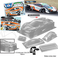Bodyworx Body McLaren 720S GT3 1/10th 190mm