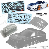 Bodyworx Body N156 RX7 FD3S 195mm 1/10th