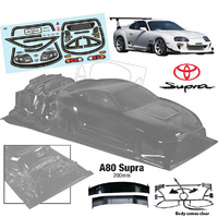 Bodyworx Body N159 A80 Supra 200mm 1/10th