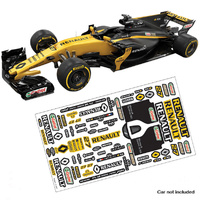 Bodyworx Stickers F1 Renault Hulk #27 1/10