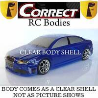 Correct Models Body RS6                       1/10 Clear