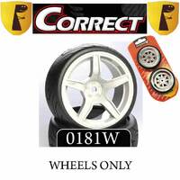 Correct Models Wheels C63W             1/10  (pr)