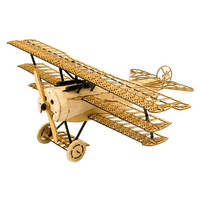 Dancing Wings Fokker DR1 1/18th Wooden Kit