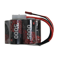 EP Battery 5000mah  6v  Hump Rx Pack Tam / JR Plug