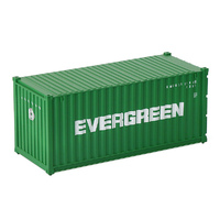 Eve Model Shipping Container Evergreen 20ft HO