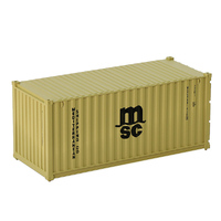 Eve Model Shipping Container MSC 20ft HO