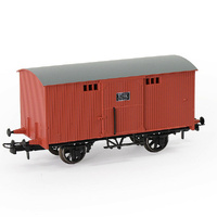 Eve Model Box Car Rolling Stock 20ft Red HO
