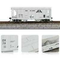 Eve Model Hopper Car Grey  With Painting HO