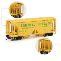 Eve Model Hopper Car Yellow With Painting HO
