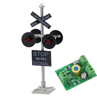 Eve Model Crossing Signal 4 Heads LED 9-18v HO
