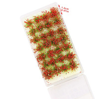 Eve Model Flower Clusters Red 28pce