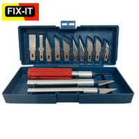 Fix-It  Knive Box Set 13pce 3 Handles 3 Sizes