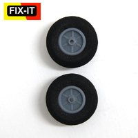 Fix-it Wheels 30mm x 12mm  2mm (Foam Tyre)(pr)