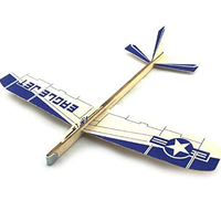 FLF Eagle Jet Balsa Chuck Glider 12in