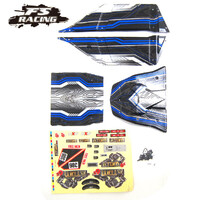 FS Racing ATOM Body And Decal (blue)