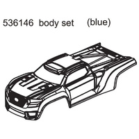 FS Racing 536146 Sniper Body BLUE Complete