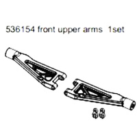 FS Racing 536154 Front Upper Arms