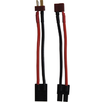 Hobby Details T Plug To Traxxas 114AWG Silicone Wire 100mm (2)