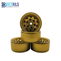 Hobby Details Aluminium Beadlock Crawler Wheels Bronze (4)