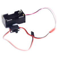 Hobby Details HS01015 Battery Case & On/ Off 6V Switch