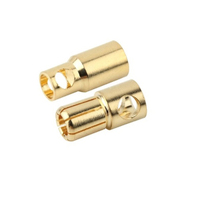 Hobby Details 6.0mm Gold Plated Banana Plug Male & Female (5pr)