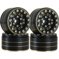 Hobby Details TRX4M017 Beadlock Wheel Black/ Gold (4)