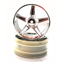 Himoto Wheels xB10 FR Chrome Star (2)