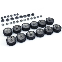 Henglong 3958-3 Main Wheel Set With Skin Merkava MK1V