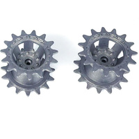 Henglong 3958-4 Drive Wheel Set Merkava MK1V (PR)