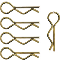 HobbyWorks Body Pins Gold (5)