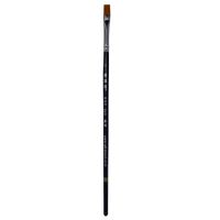 Hobby Works Paint Brush Flat 0  (6mm)