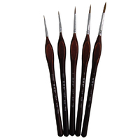 Hobby Works Paint Brush Round Set (6pce)