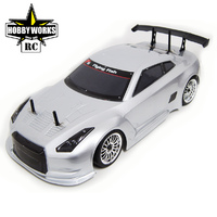 Hobby Works RC GT-02 4WD R35 GTR Silver RTR 1/10th