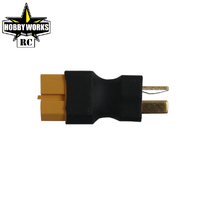 Hobby Works RC Adapter Plug Deans Male - XT60 Female