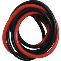 Hobby Works RC Silicone Wire 8awg 1m Red/ 1m Black