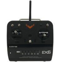 Hobby Works RC Radio Ex6 6ch  2.4ghz  Tx + Rx