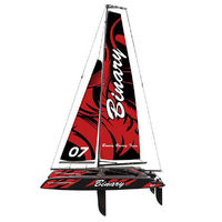 Joysway Binary Red 2.4ghz Mini Catamaran RTR RC Yacht