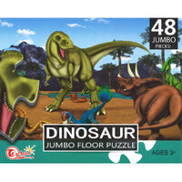 Puzzle Dinosaur Jumbo Floor Kids 45pce