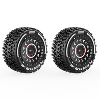 Rlaarlo R16112 Blue Rear Assembled Tyre Set For X12S (2)