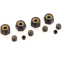 RGT R62109 Nylon Nuts M2 (4),  Nylon Nuts M4 (4), Set Screw M3