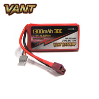 Vant Lipo 1300   7.4v    30c     (15x32x70)
