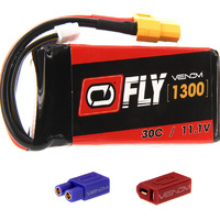 Venom 30C 3S 1300mah 11.1V FLY LiPo Battery With Universal Plug