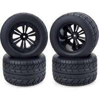 VGRC VG10030 Monster Truck MTD Road Tread 12mm Hex (4)  1/10